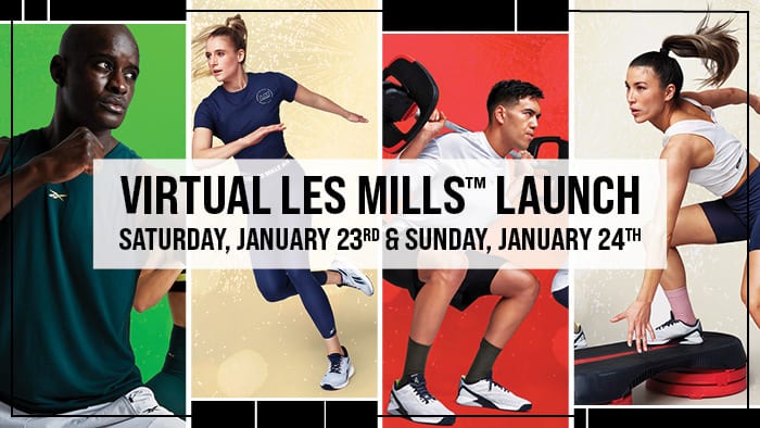 RELAUNCH your New Year with NEW Les Mills ™ Class Routines!