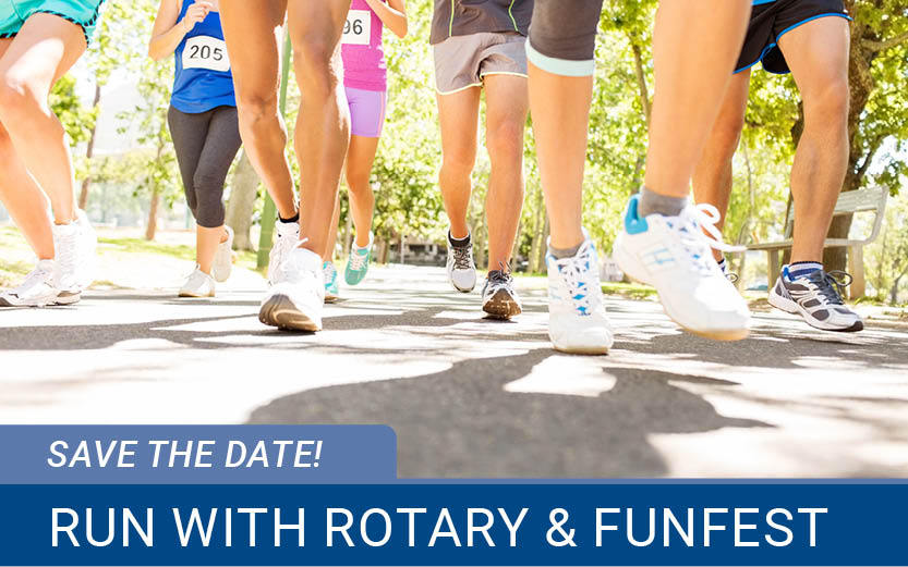 Save the Date! Run With Rotary & FunFest